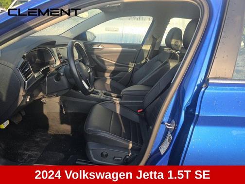Rising Blue Metallic 2024 Volkswagen Jetta 1.5T SE
