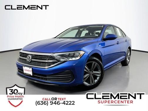 Rising Blue Metallic 2024 Volkswagen Jetta 1.5T SE