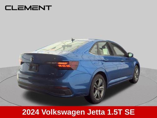 Rising Blue Metallic 2024 Volkswagen Jetta 1.5T SE