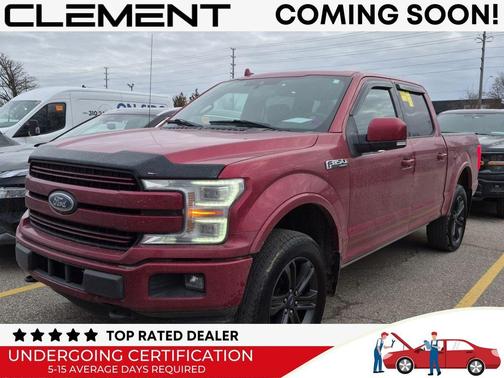 Ruby Red Metallic Tinted Clearcoat 2018 Ford F-150 Lariat