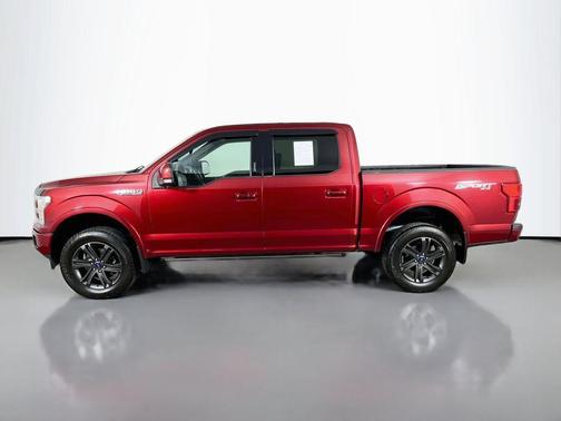 Ruby Red Metallic Tinted Clearcoat 2018 Ford F-150 Lariat
