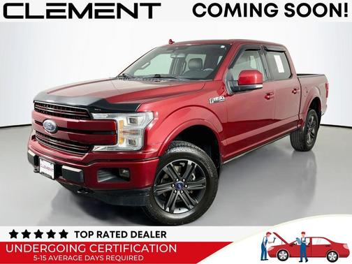 Ruby Red Metallic Tinted Clearcoat 2018 Ford F-150 Lariat