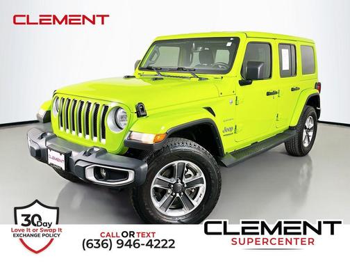 Limited Edition Gecko Clear 2021 Jeep Wrangler Unlimited Sahara