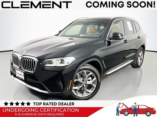 Jet Black 2022 BMW X3 xDrive30i