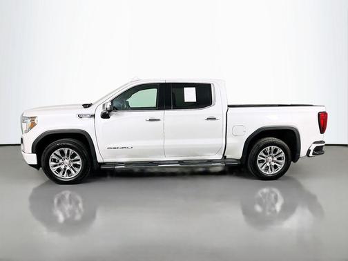 White Frost Tri-Coat 2021 GMC Sierra 1500 Denali