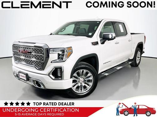 White Frost Tri-Coat 2021 GMC Sierra 1500 Denali