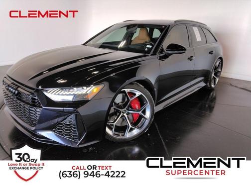 Sebring Black Crystal Effect 2024 Audi RS 6 Avant 4.0T quattro performance Wagon