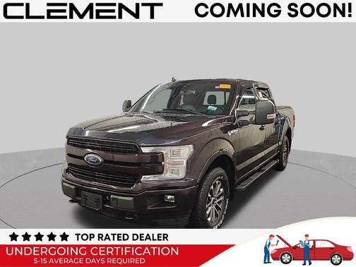 Magma Red Metallic 2019 Ford F-150 Lariat