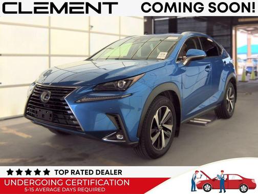 Blue 2019 Lexus NX 300 Base