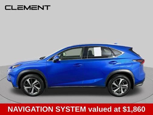 Blue 2019 Lexus NX 300 Base