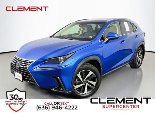 Blue 2019 Lexus NX 300 Base