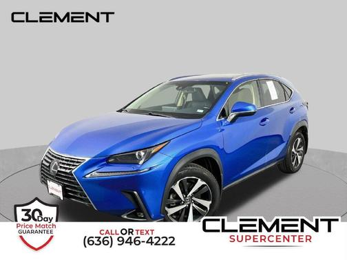 Blue 2019 Lexus NX 300 Base