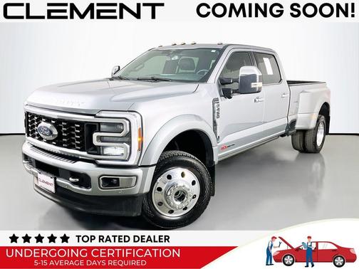 Iconic Silver Metallic 2024 Ford F-450 Platinum