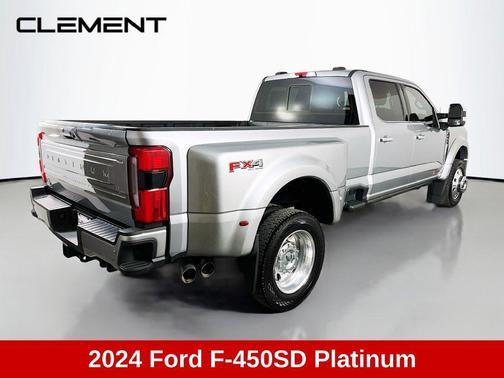 Iconic Silver Metallic 2024 Ford F-450 Platinum