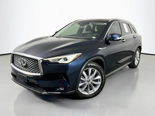 Hermosa Blue 2019 INFINITI QX50 ESSENTIAL
