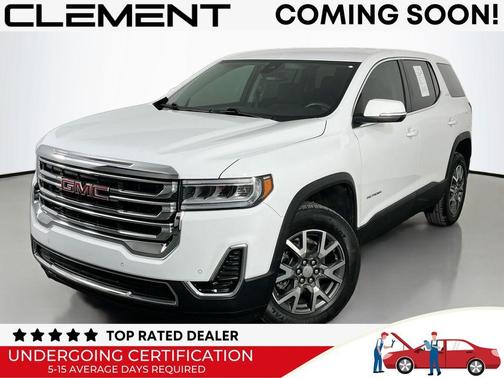 Summit White 2022 GMC Acadia SLE