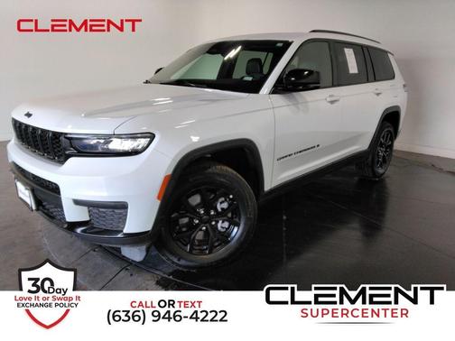 Bright White Clearcoat 2024 Jeep Grand Cherokee L Laredo SUV