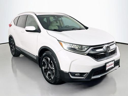 Platinum White Pearl 2019 Honda CR-V Touring
