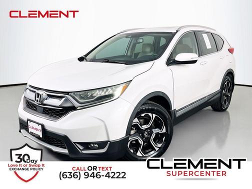 Platinum White Pearl 2019 Honda CR-V Touring