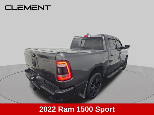 Granite Crystal Clearcoat Metallic 2022 RAM 1500 Sport