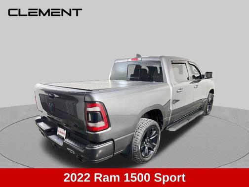 Granite Crystal Clearcoat Metallic 2022 RAM 1500 Sport
