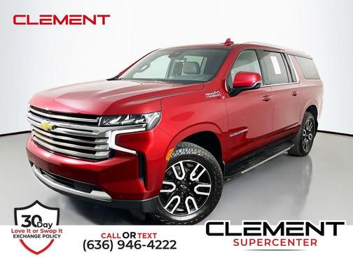 Radiant Red 2024 Chevrolet Suburban High Country