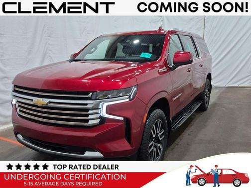 Radiant Red 2024 Chevrolet Suburban High Country
