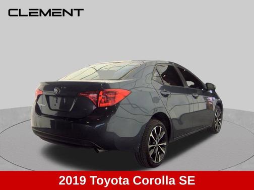 Slate Metallic 2019 Toyota Corolla SE