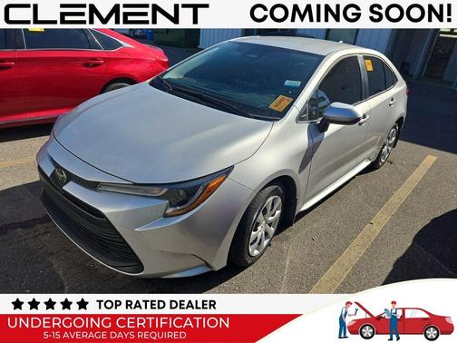 Classic Silver Metallic 2025 Toyota Corolla LE