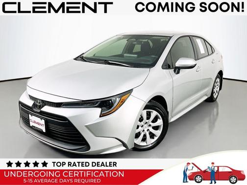 Classic Silver Metallic 2025 Toyota Corolla LE