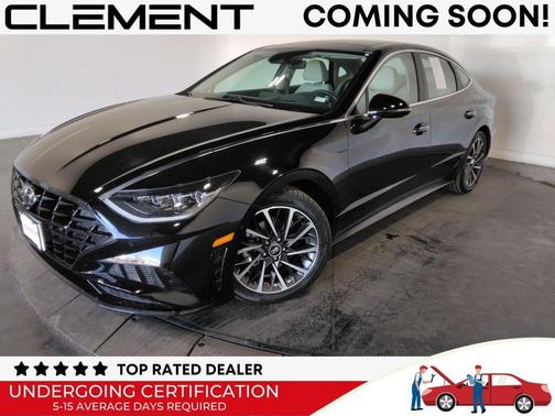 Onyx Black 2023 Hyundai SONATA Limited Sedan
