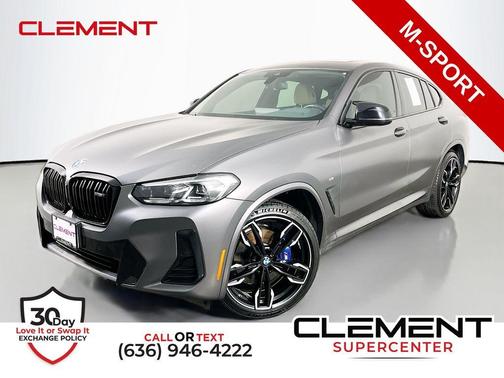 Black Sapphire Metallic 2023 BMW X4 M40i