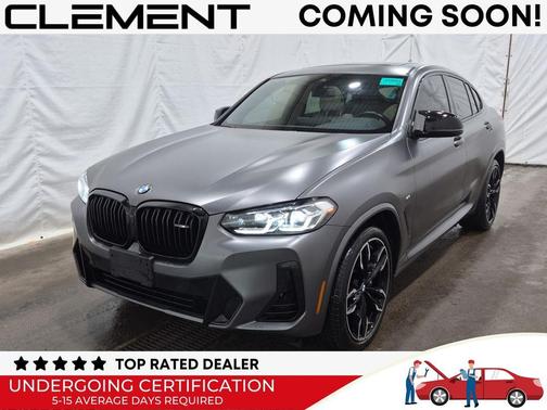 Black Sapphire Metallic 2023 BMW X4 M40i