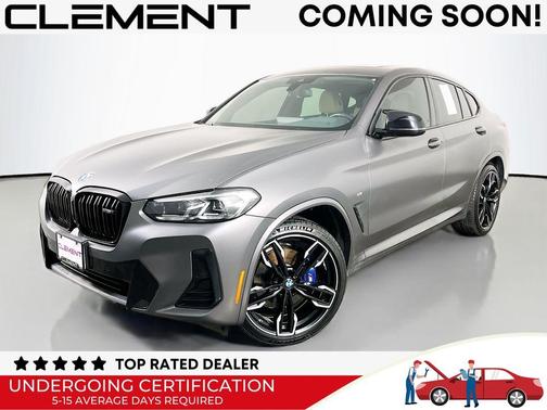 Black Sapphire Metallic 2023 BMW X4 M40i