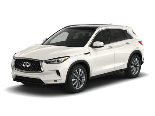Black Obsidian 2021 INFINITI QX50 Luxe