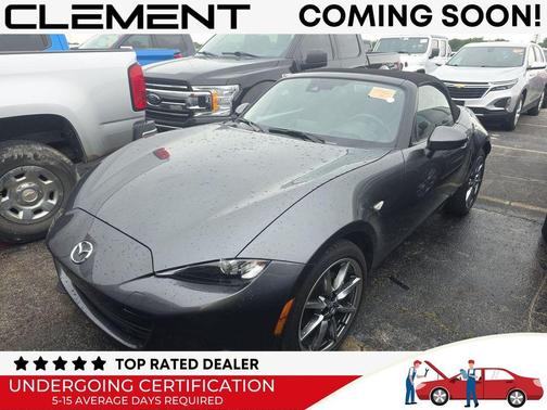 Machine Gray Metallic 2022 Mazda MX-5 Miata Grand Touring