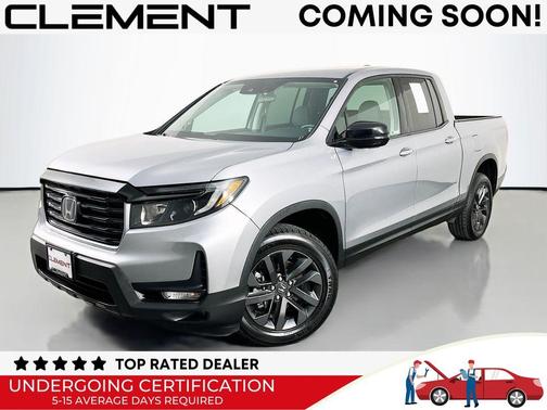 Pacific Pewter Metallic 2023 Honda Ridgeline Sport