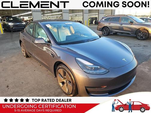 Midnight Silver Metallic 2023 Tesla Model 3 Base