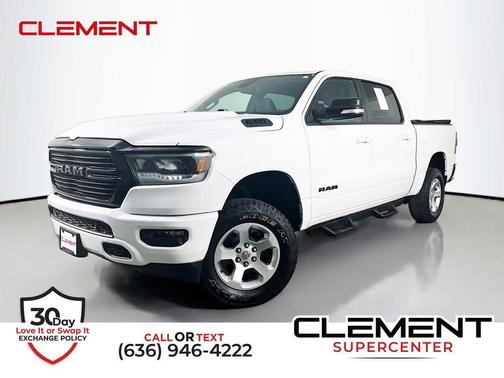 Bright White Clearcoat 2021 RAM 1500 Big Horn