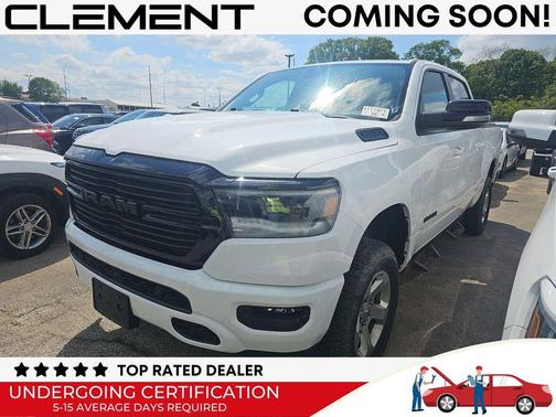 Bright White Clearcoat 2021 RAM 1500 Big Horn
