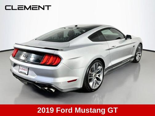 Ingot Silver 2019 Ford Mustang GT
