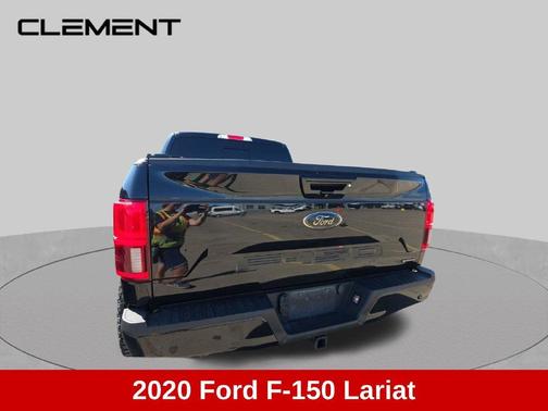 Agate Black Metallic 2020 Ford F-150 Lariat