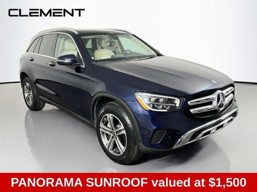Lunar Blue Metallic 2021 Mercedes-Benz GLC 300 Base