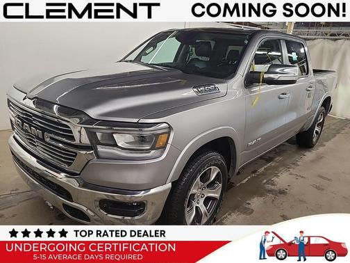 Billet Silver Metallic Clearcoat 2022 RAM 1500 Laramie