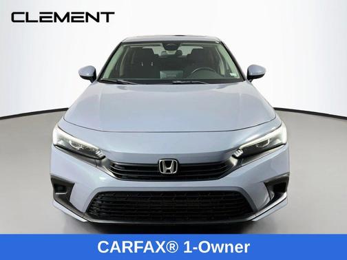 Morning Mist Metallic 2024 Honda Civic EX