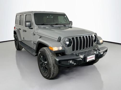 Sting Gray Clearcoat 2021 Jeep Wrangler Unlimited Sahara Altitude
