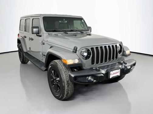 Sting Gray Clearcoat 2021 Jeep Wrangler Unlimited Sahara Altitude