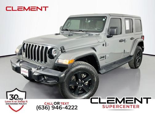 Sting Gray Clearcoat 2021 Jeep Wrangler Unlimited Sahara Altitude