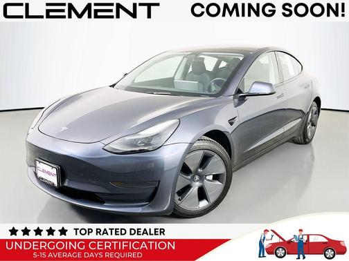 Midnight Silver Metallic 2023 Tesla Model 3 Base
