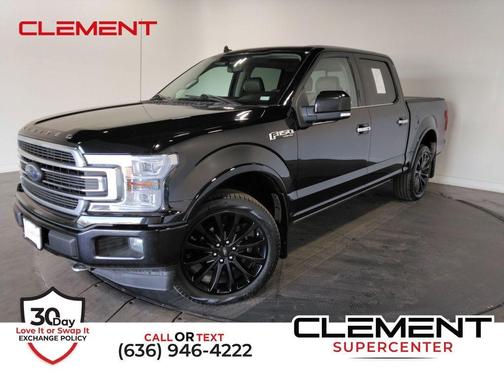 Agate Black Metallic 2020 Ford F-150 Limited Truck